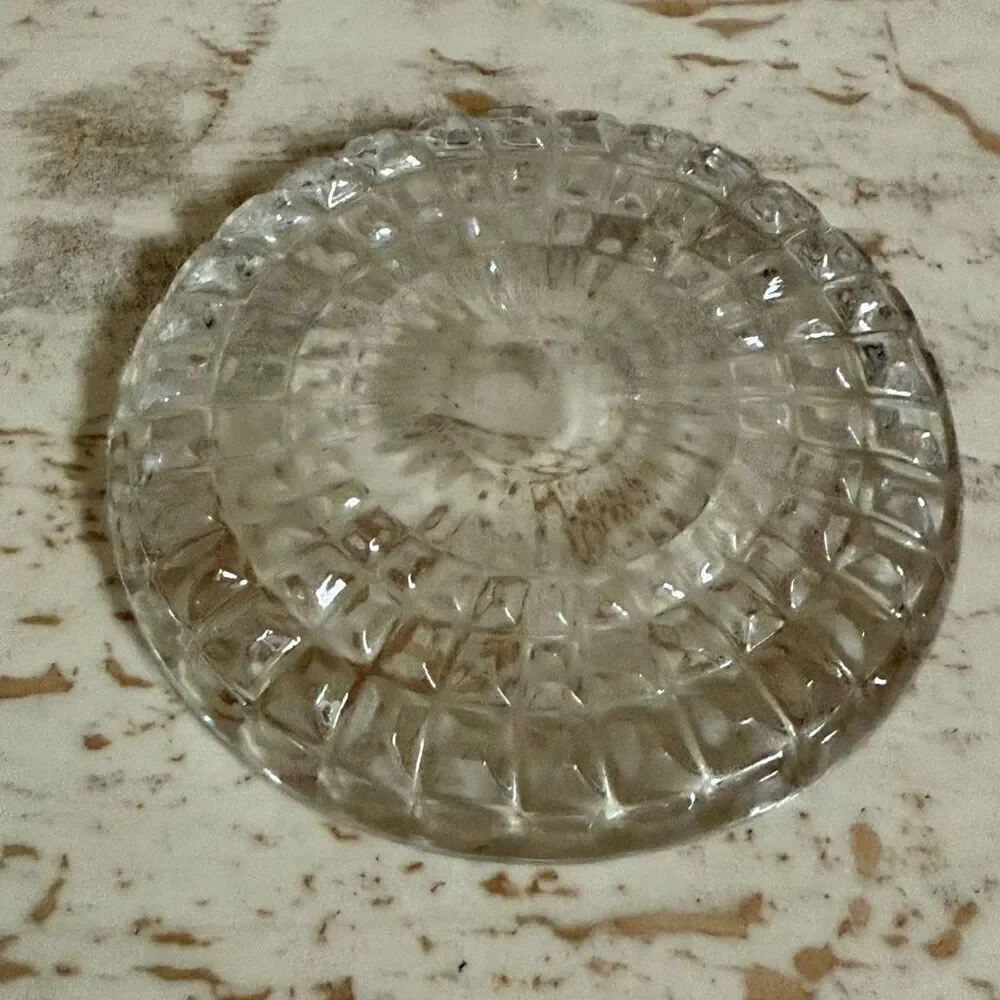 The European collection 24% Leaded Crystal coaster/ small trinket dish